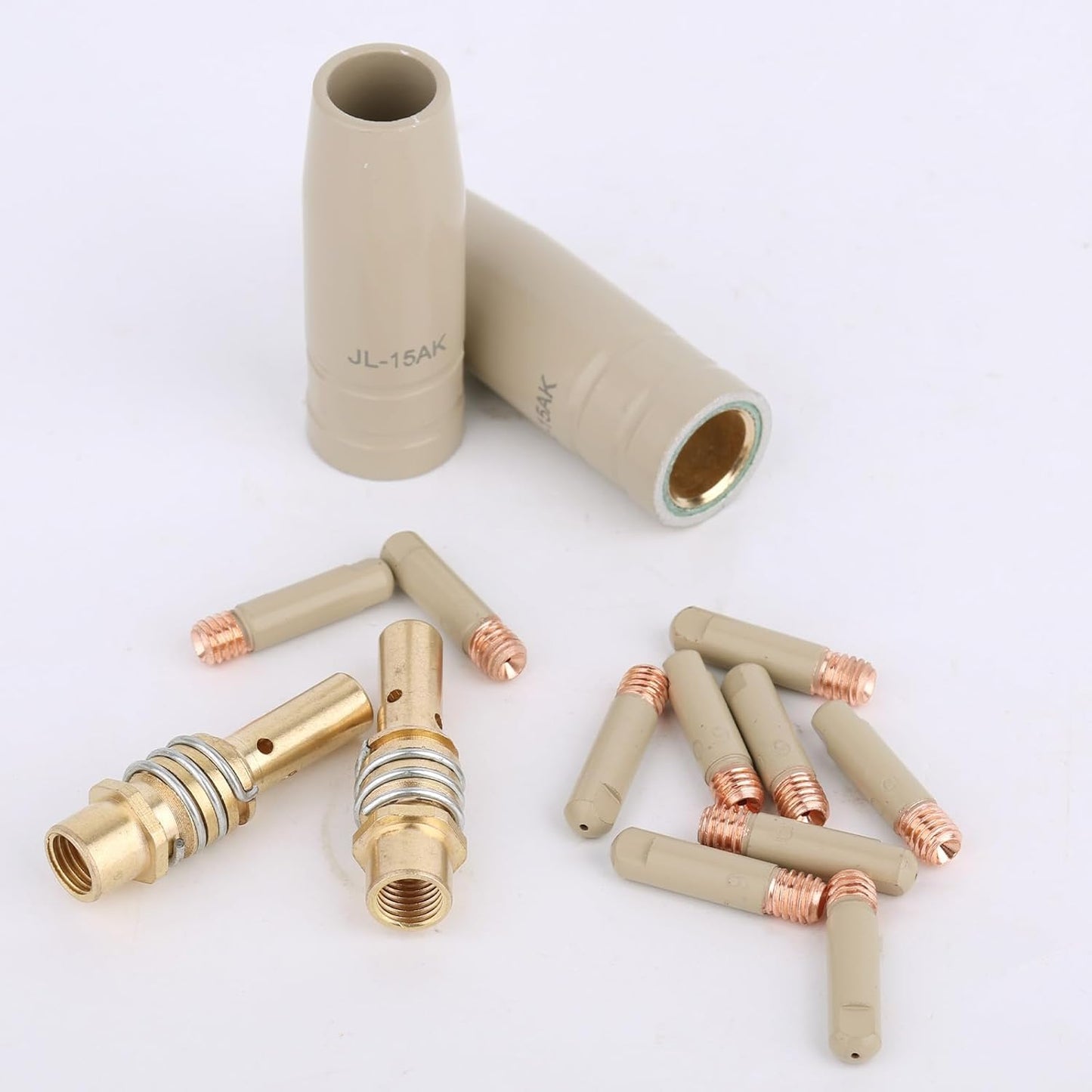 14 Puntas Boquilla Soldadura MIG 0.035pulg 2 Difusores