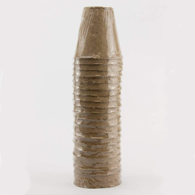 Macetas fibra biodegradable 3pulg 20uds para semillas