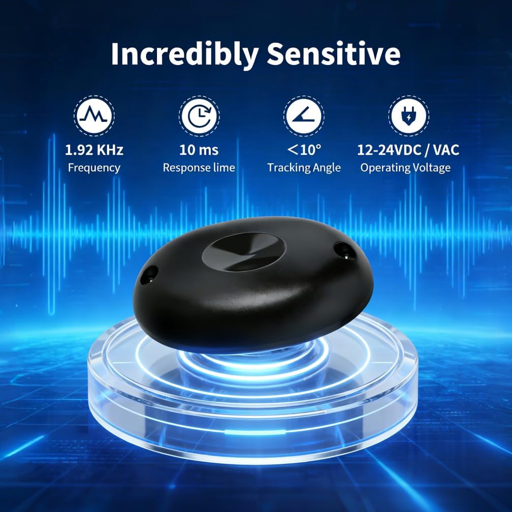 Sensor infrarrojo para puertas corredizas y garaje resistente