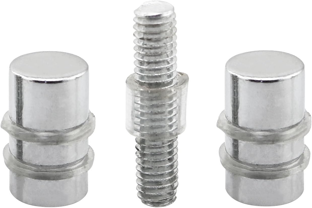 4 Pzas Soportes para estantería anillos de goma 45x11mm