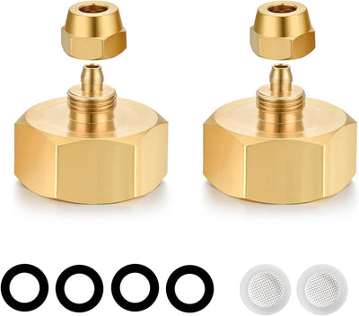 Adaptador manguera jardín 3/4pulg a 1/4pulg para goteo