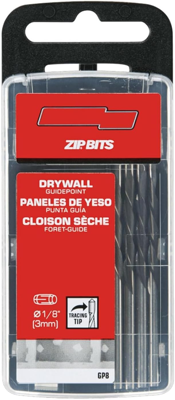 Brocas corte yeso 1/8pulg paquete 8 para RotoZip