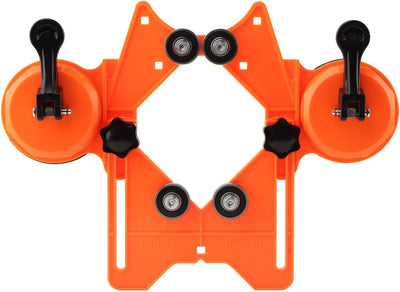 Guía sierra broca ajustable para cerámica azulejos vidrio naranja