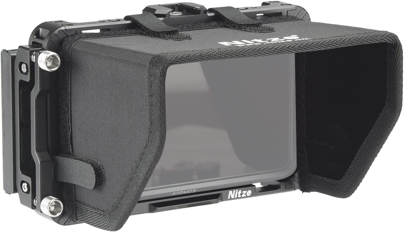 Kit jaula monitor Atomos Ninja V con HDMI y parasol