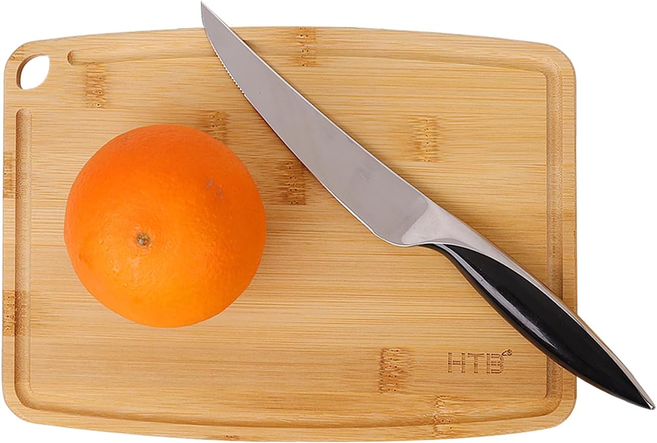 Tabla cortar bambú cocina mini para sándwich queso frutas