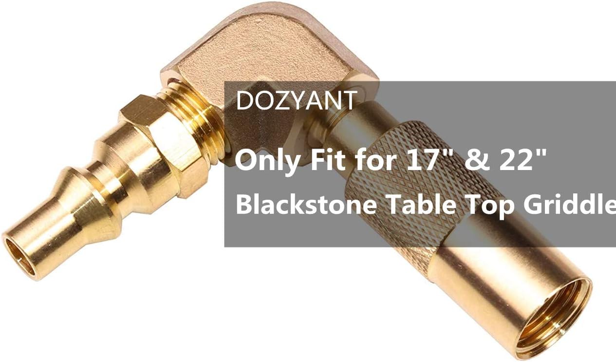 Adaptador conexión rápida para parrilla Blackstone 17-22pulg