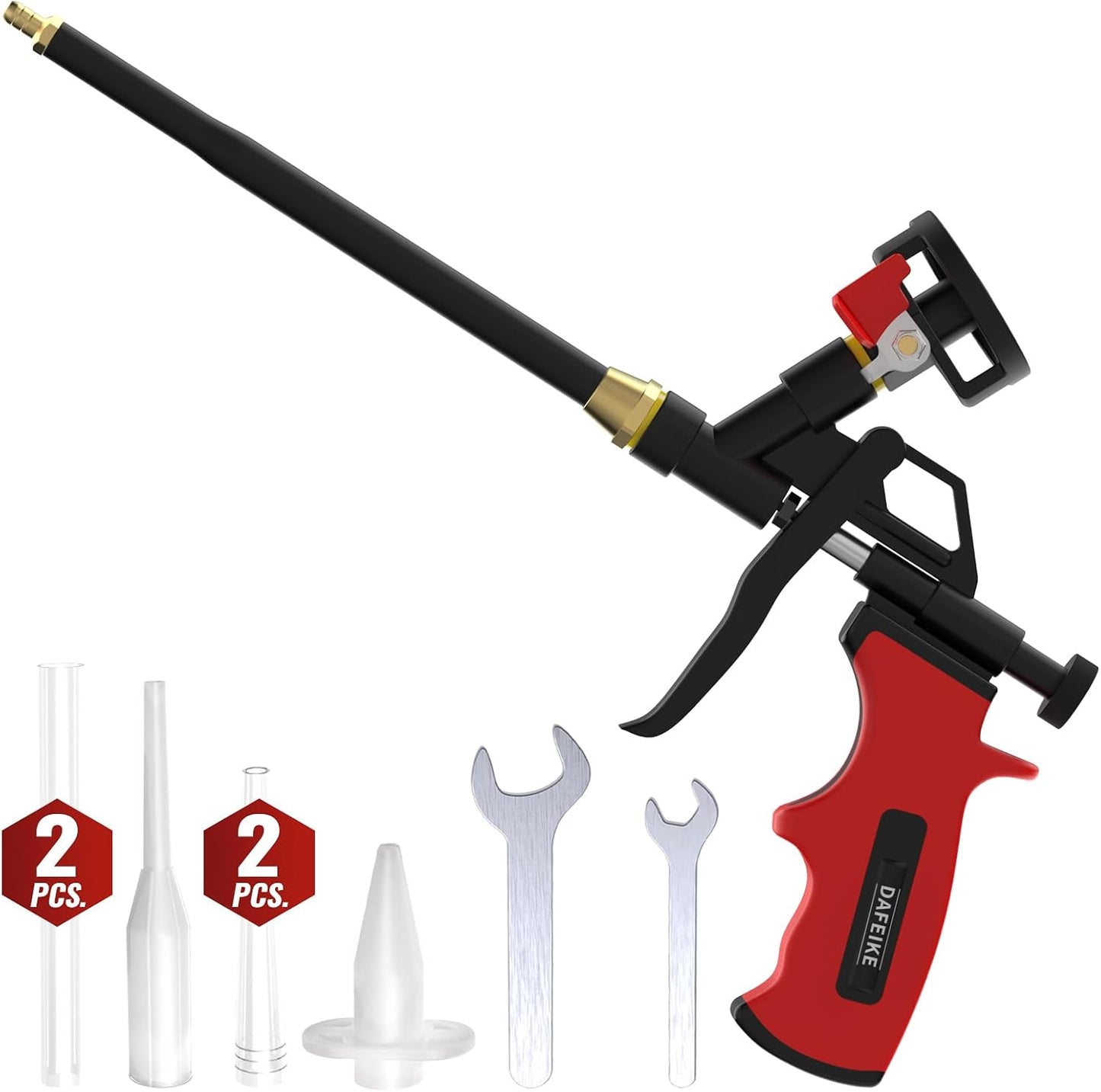 Pistola espuma desmontable Teflon Pro aplicador PU