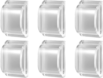 6 Pzas Tapones Puerta Frigorífico Silicón Arco Doble