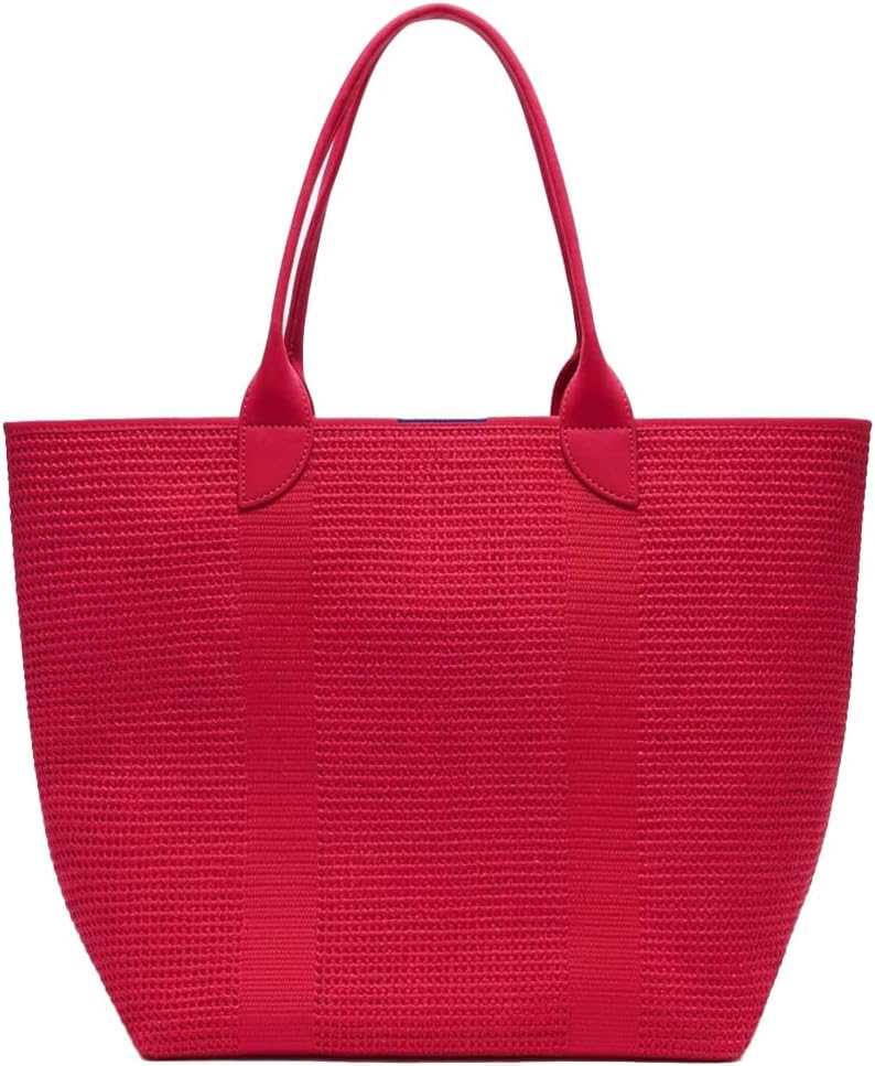 Bolso mujer grande duradero plástico reciclado lavable