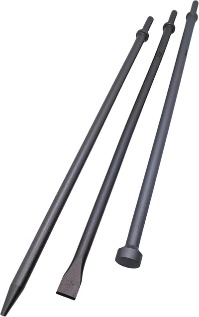 Juego 3 Pzas Punzón Cónico Neumático 18pulg Acero