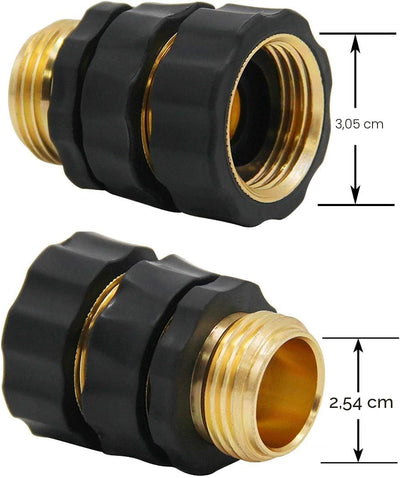 Conector manguera jardín 3/4pulg 9 pzas conexión rápida