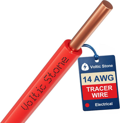 Cable trazador 14 AWG cobre sólido resistente corrosión