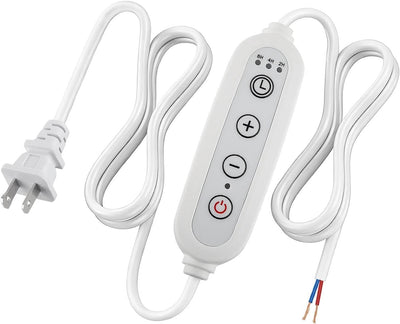 Interruptor atenuador enchufable 110-120V con 4 botones