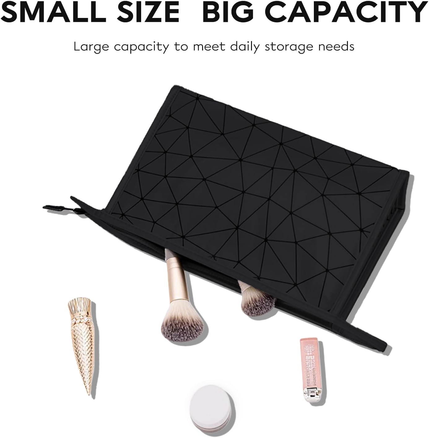 Set 2 Bolsas Impermeables Almacenamiento Cosméticos