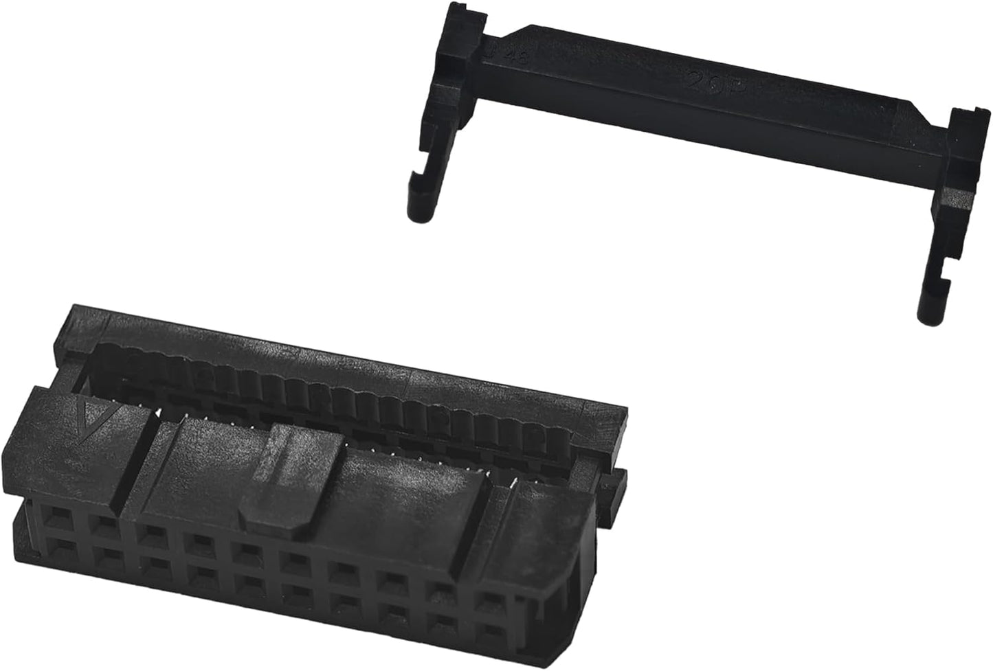 20 Pzas Conector IDC doble fila 0.100pulg adaptador hembra