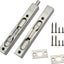 Pack 2 Pernos Puerta 6pulg Acero Inox Níquel Satinado