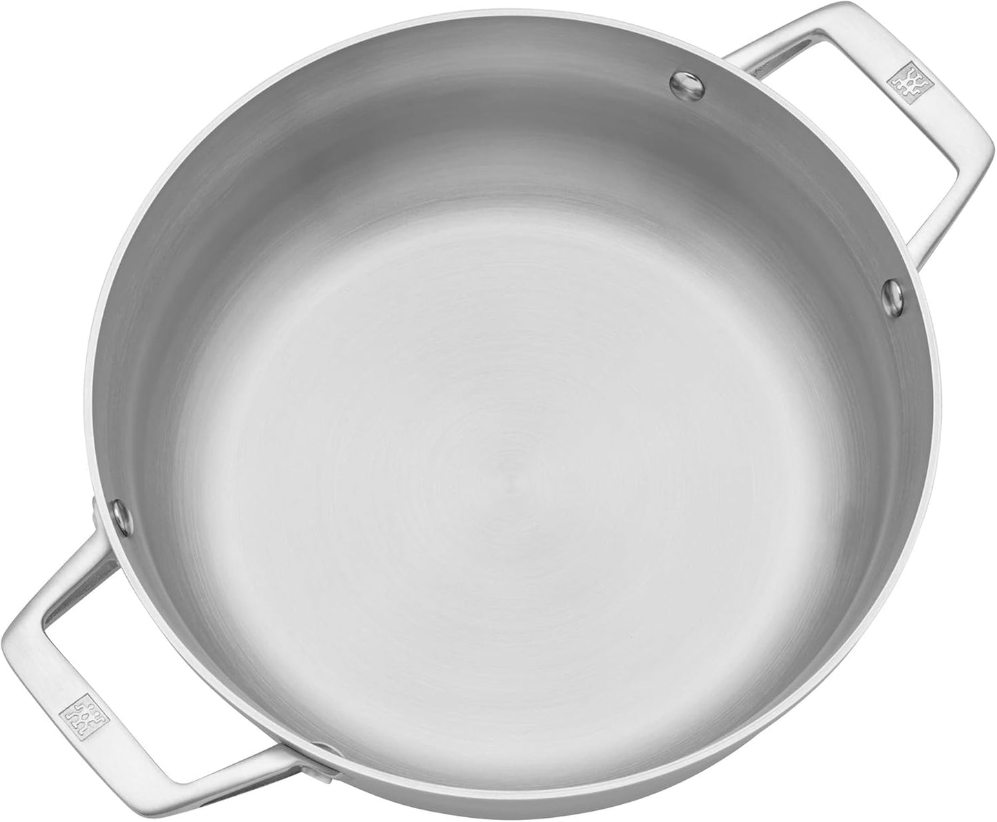 Sartén Chef Acero Inox 4qt Con Tapa