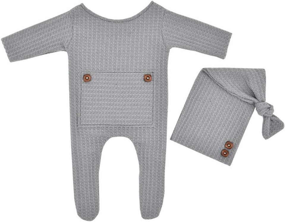 Traje punto ganchillo bebé accesorios foto recién nacido