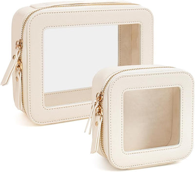 Bolsas maquillaje transparentes TSA aprobadas con cremallera