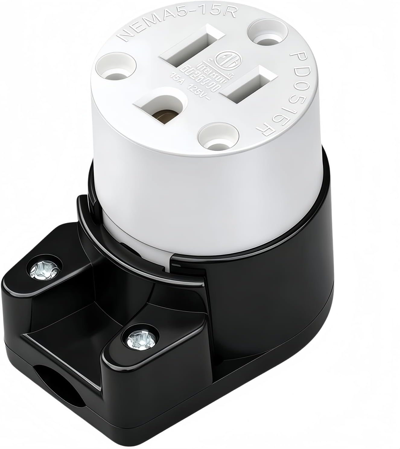 Enchufe hembra NEMA 5-15R 15A 125V