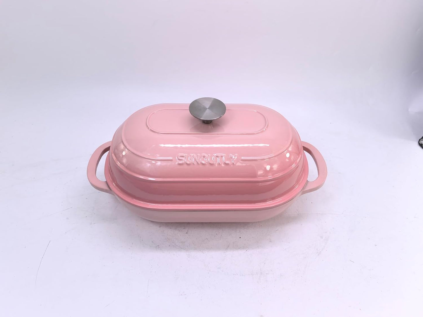 Horno holandés hierro fundido esmaltado 5qt con tapa y libro
