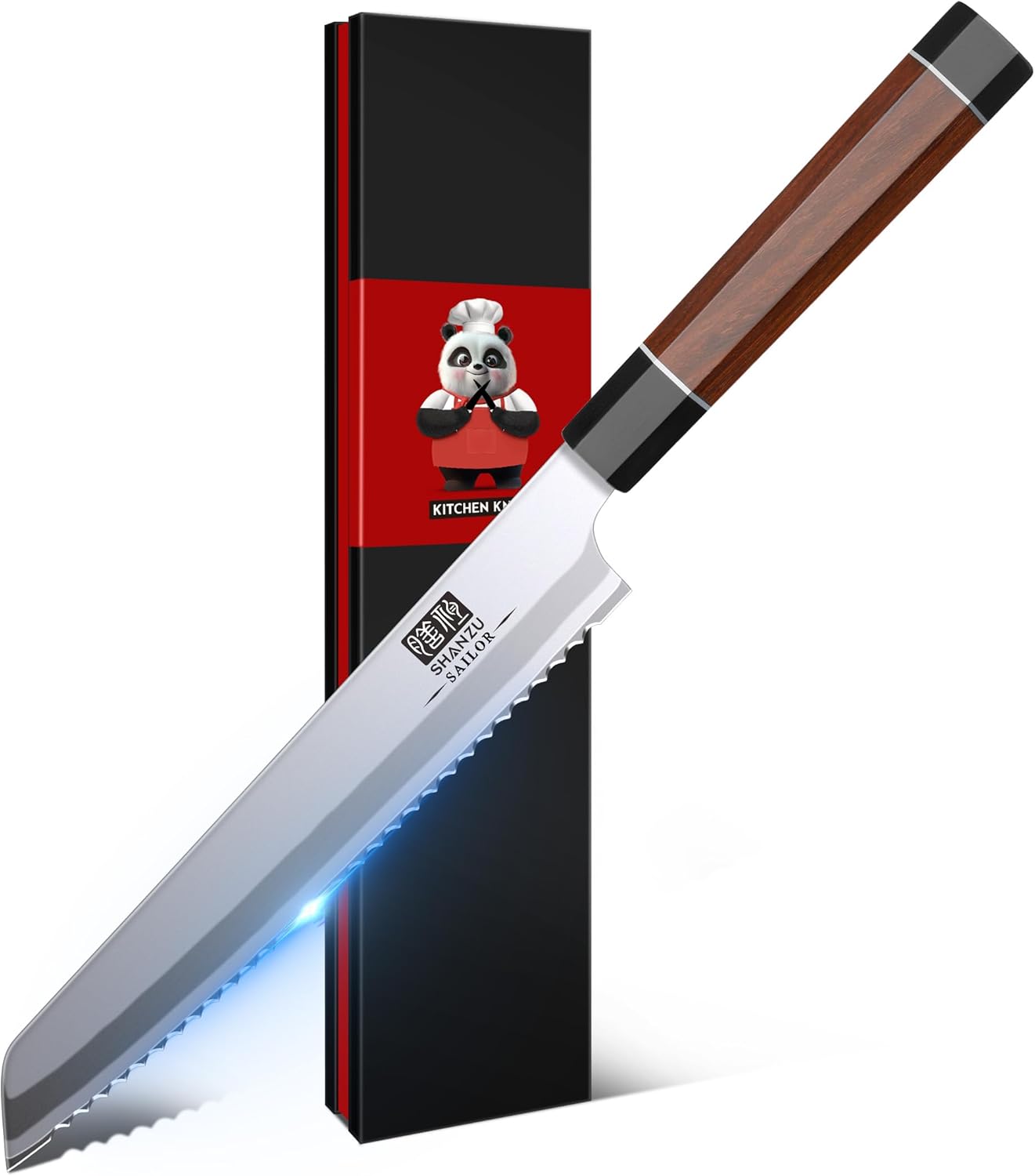 Cuchillo pan 8pulg y cuchillo pelar 3.75pulg