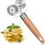 Rueda cortadora pastelería doble cabezal acero inox