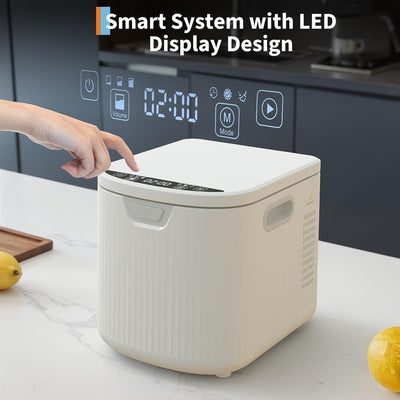 Contenedor compost 2.5L cocina automático limpieza un solo clic