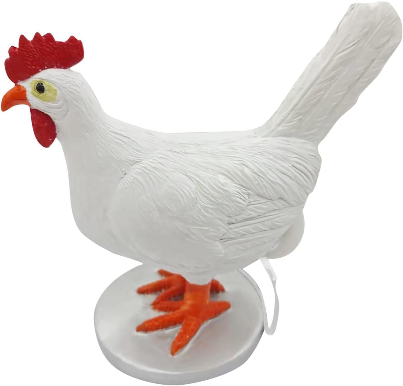 Lámpara LED 3D huevo gallina resina USB decoración estudio