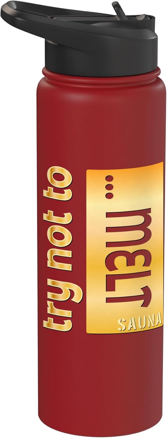 Bote de agua termo acero inoxidable para sauna