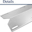 Repuesto placas acero inox para parrilla Nexgrill Charmglow