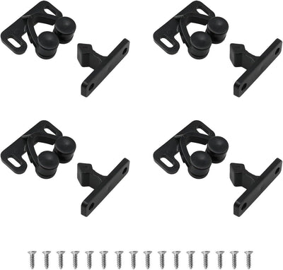 4 Unids Accesorios Mueble Pestillo Plástico 1.220x1.260pulg
