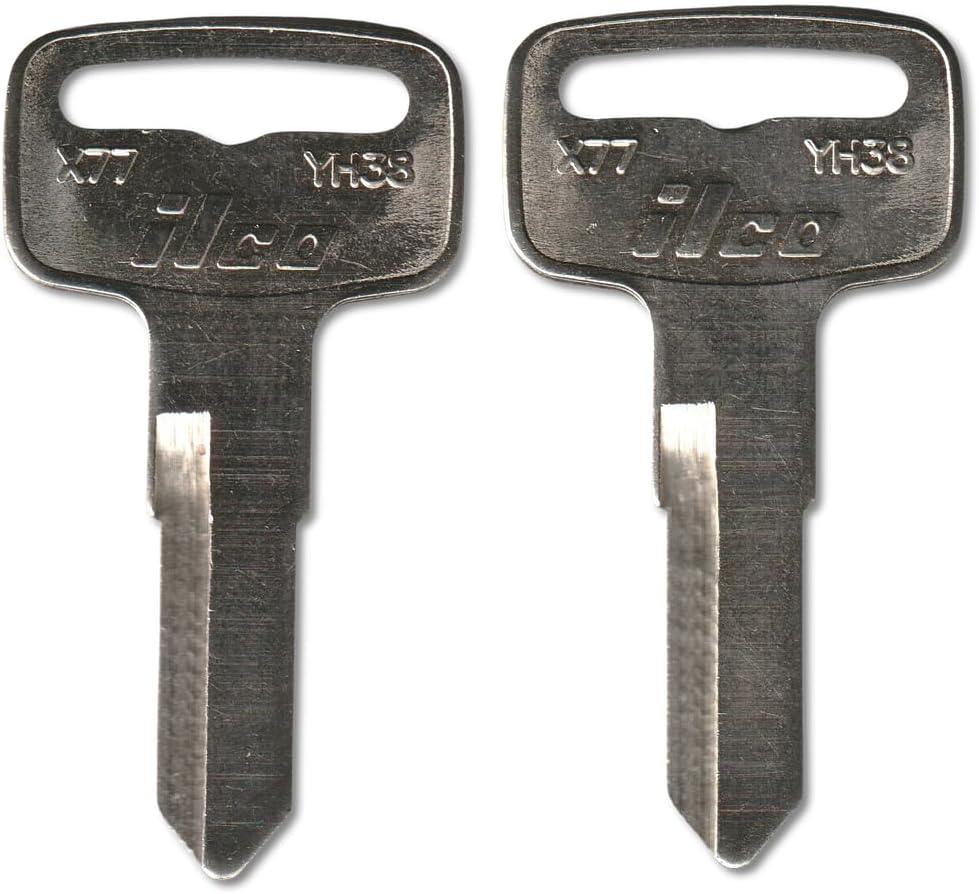 2 Llaves Repuesto Kawasaki Yamaha Encendido YH38