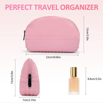 Bolsa maquillaje Bogg 8.7x6x2.8pulg impermeable estuche organizador