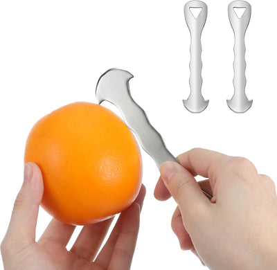 3 Pzas Pelador Frutas Acero Inox Multifuncional