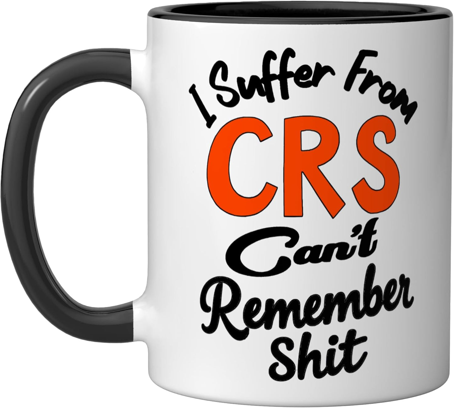 Taza Cerámica Memorias Graciosas Negro/Blanco