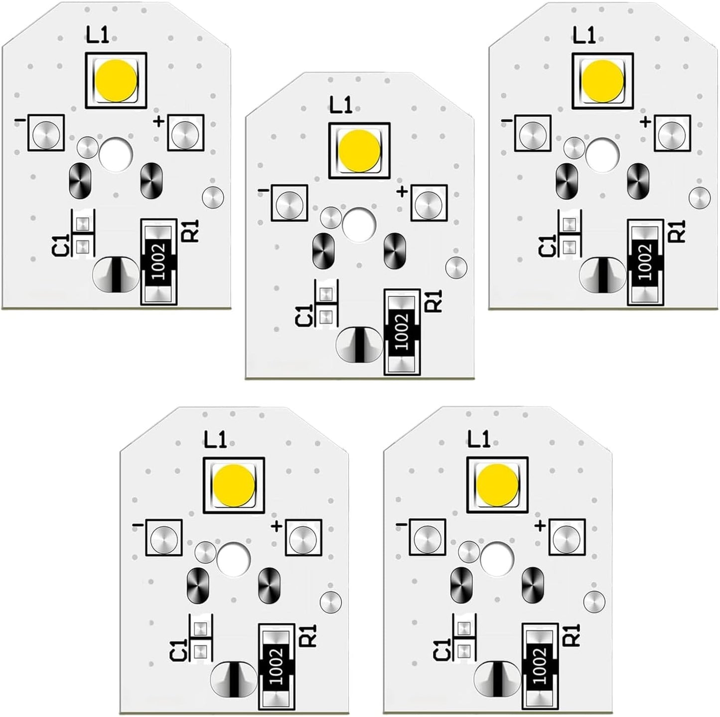 5 Pzas Luz LED para Refrigerador GE