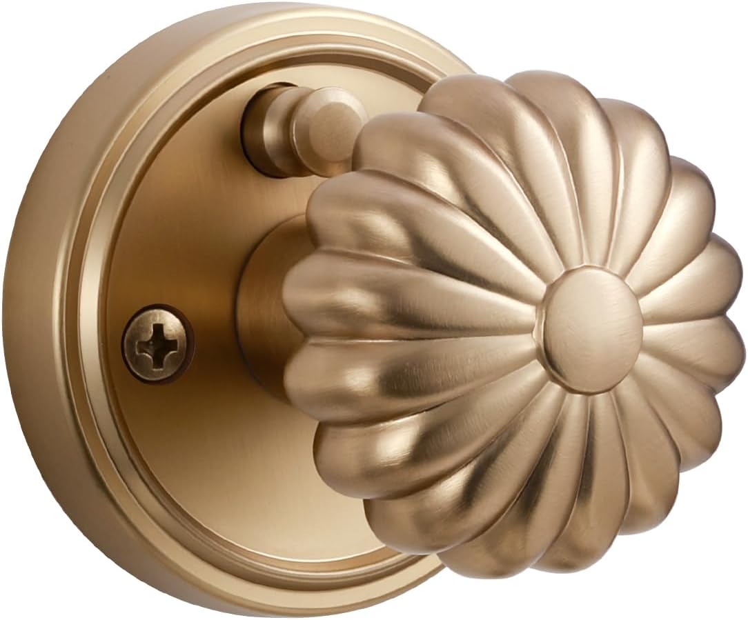 Pomo puerta privacidad bronce dormitorio baño