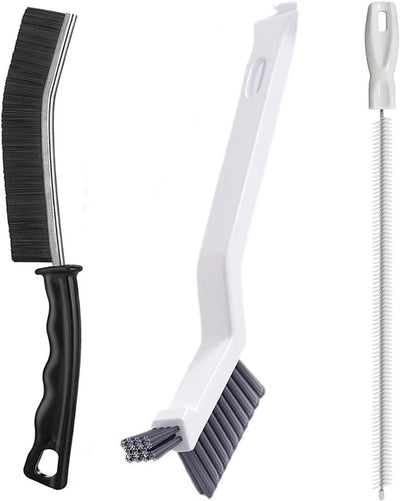 Kit cepillos limpieza drenaje baño inodoro
