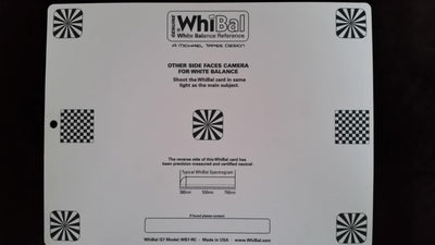 Tarjeta gris referencia 7.5x10pulg balance neutro certificada