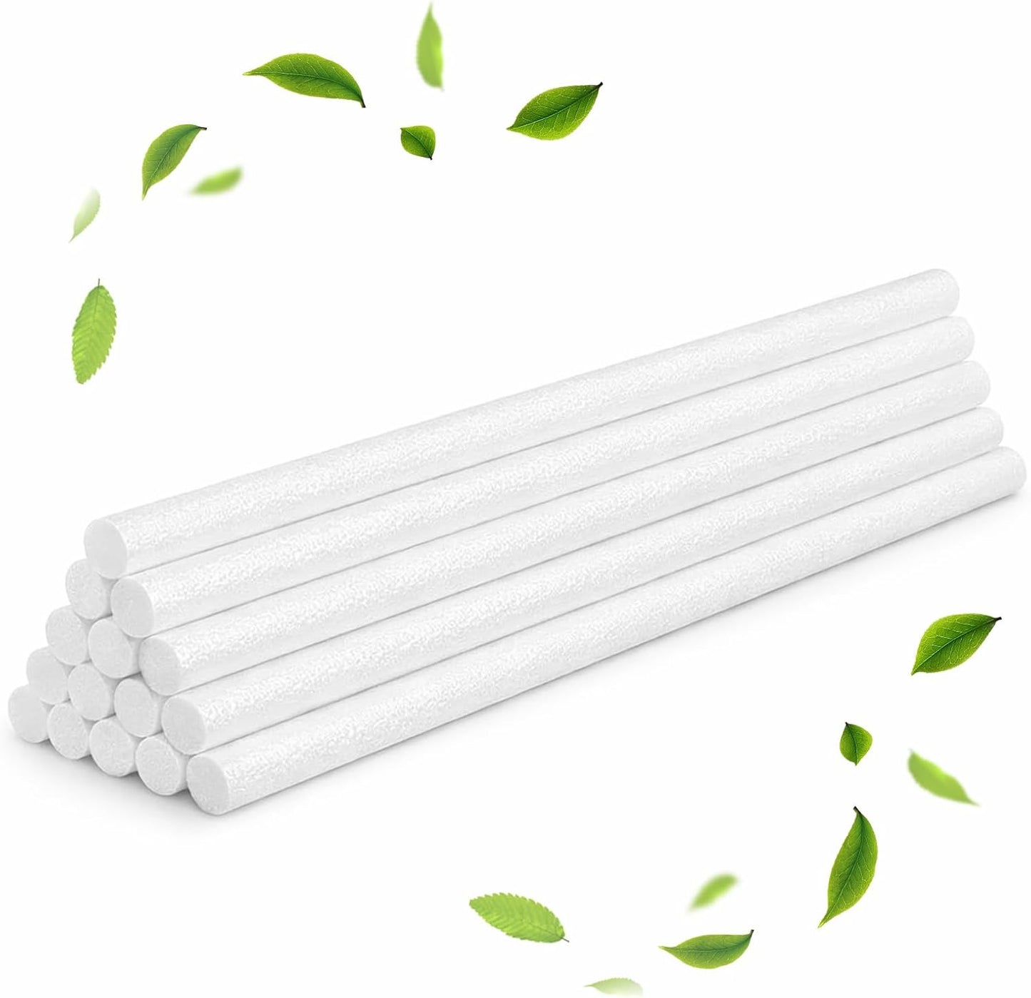 24 Pzas Varillas Humidificador Repuesto Mechas Algodón 7.87pulg