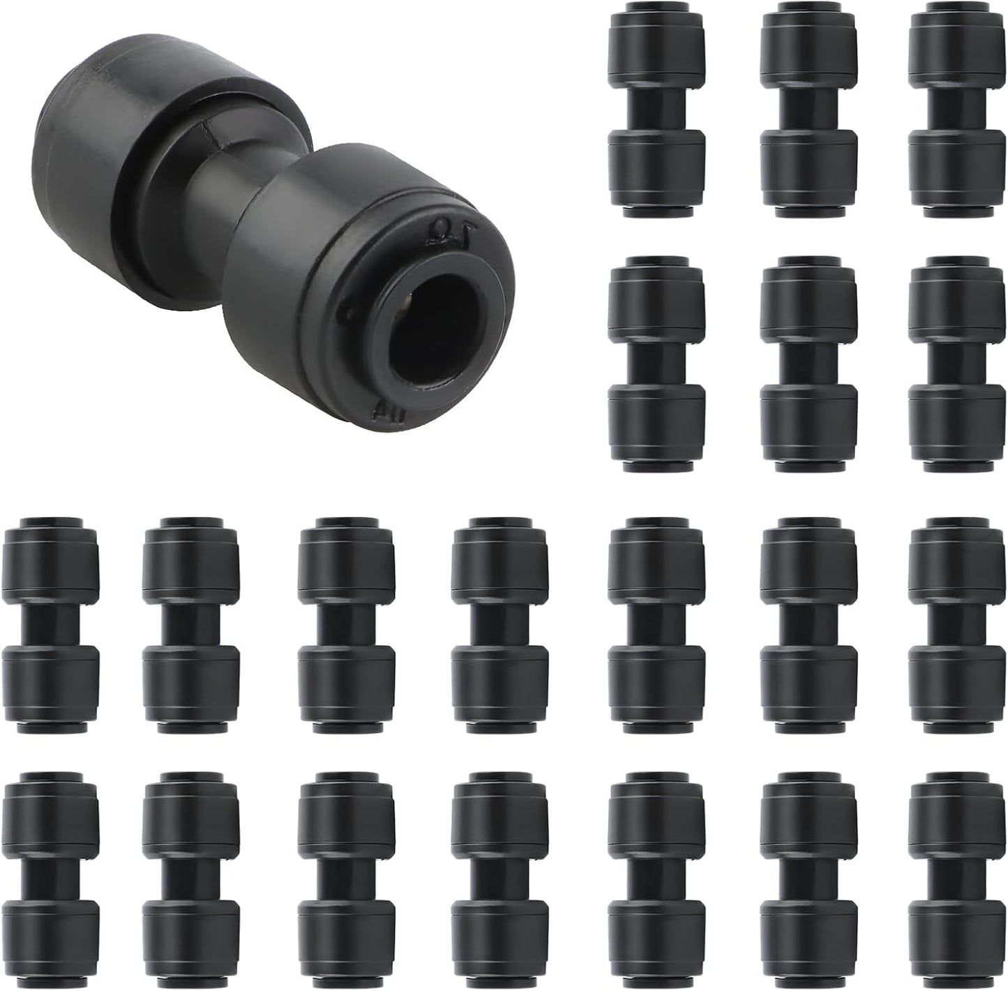 30 Conectores Riego Goteo 1/4pulg 2 Vías