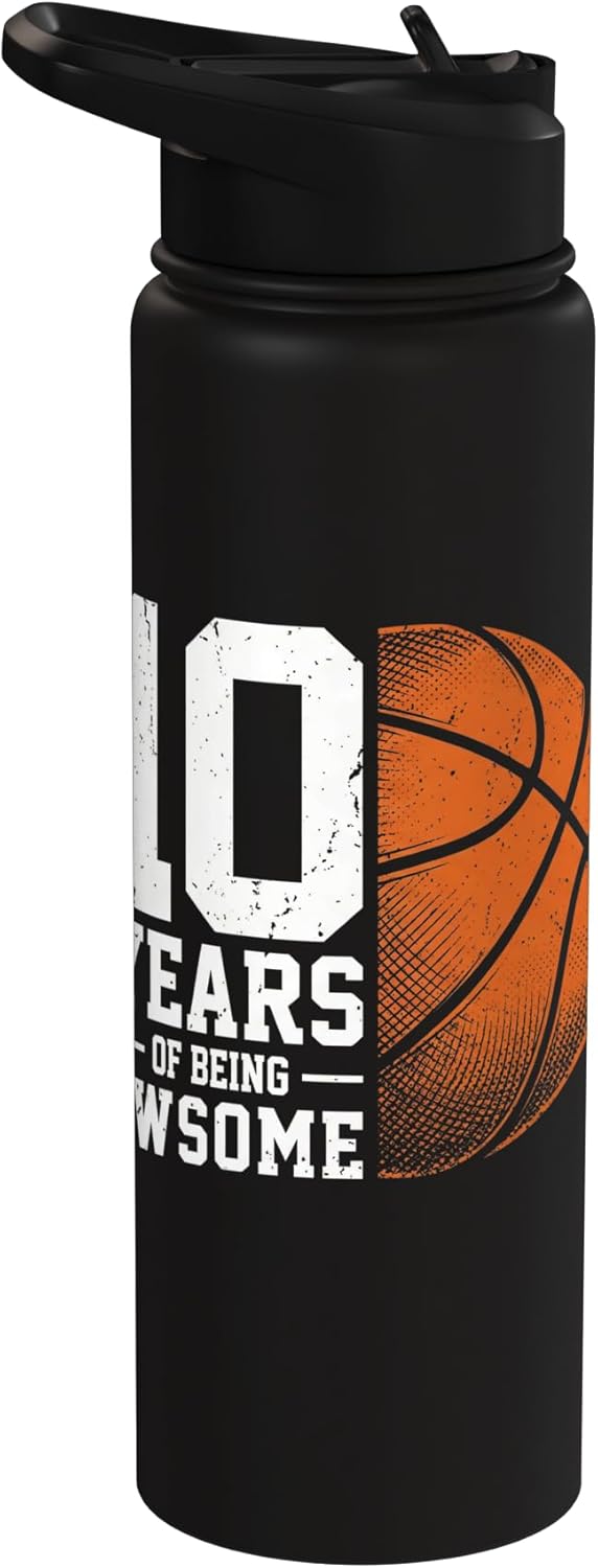 Botella de agua acero inoxidable retro deportiva sin BPA