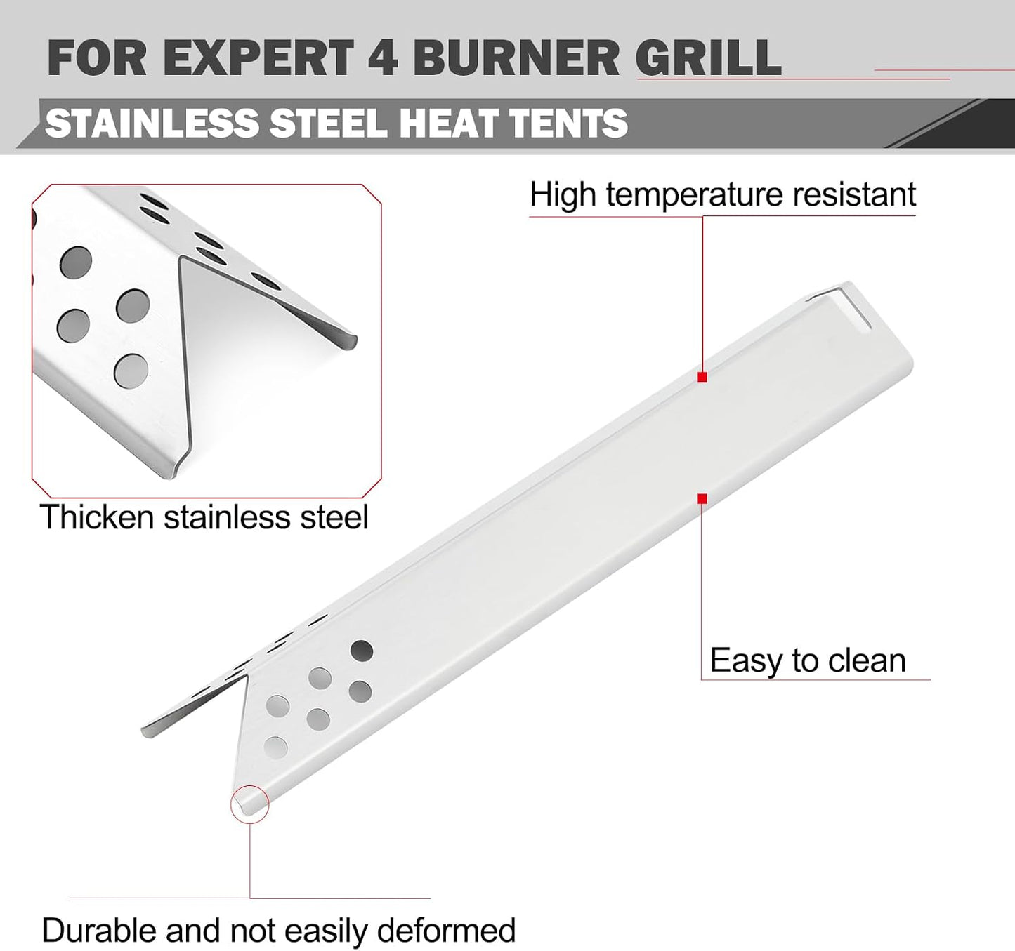 Repuesto placas calor parrilla Expert BG2824B