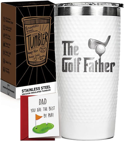 Vaso de golf 20 oz regalo para papá, marido, abuelo y jefe