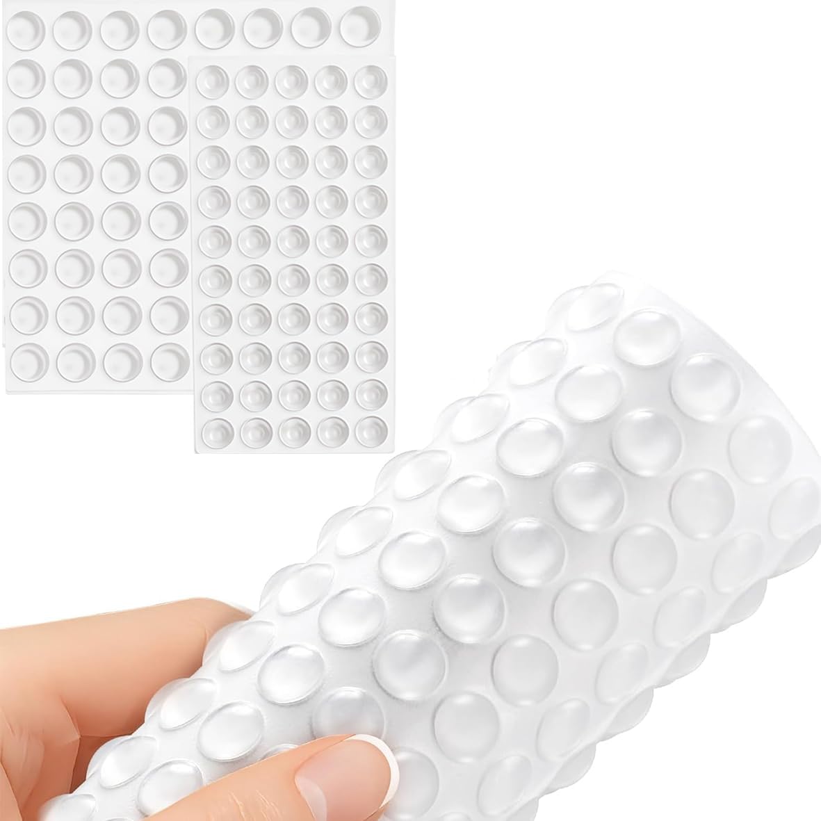 Parachoques silicona 214 adhesivos transparentes para puerta cocina