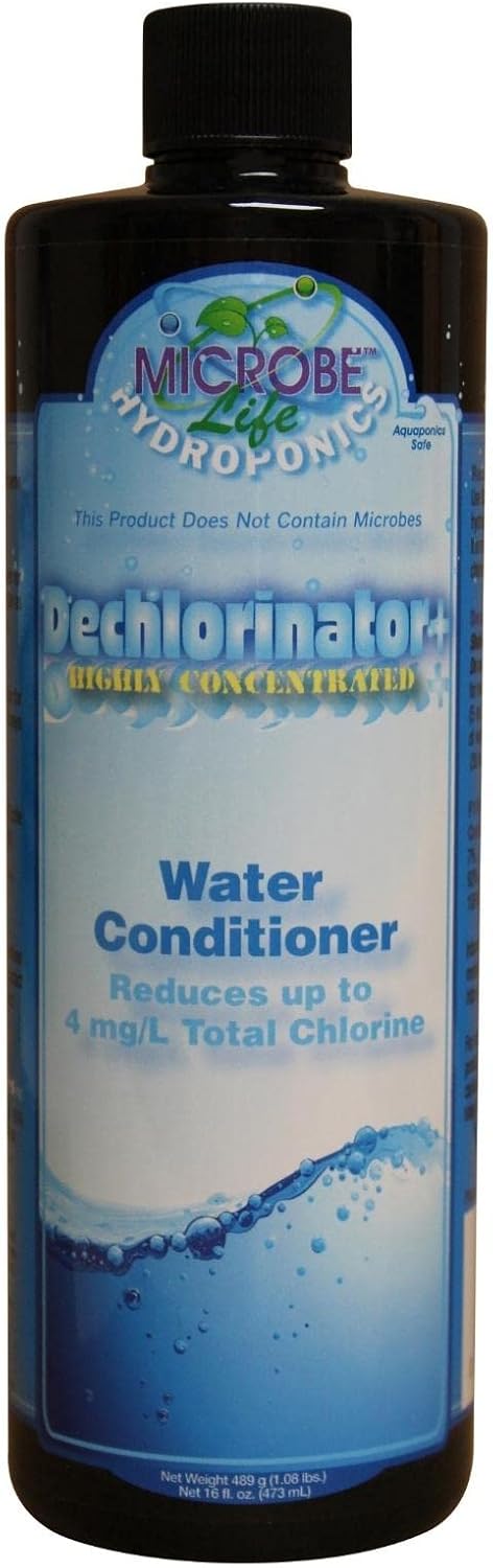 Dechlorinator para hidropónicos neutraliza cloro y cloraminas 16oz