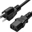 Cable CA 3 clavijas para olla a presión eléctrica y más