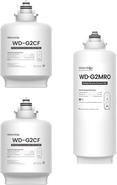 Repuesto filtro WD-G2MRO para sistema ósmosis inversa WD-G2-W