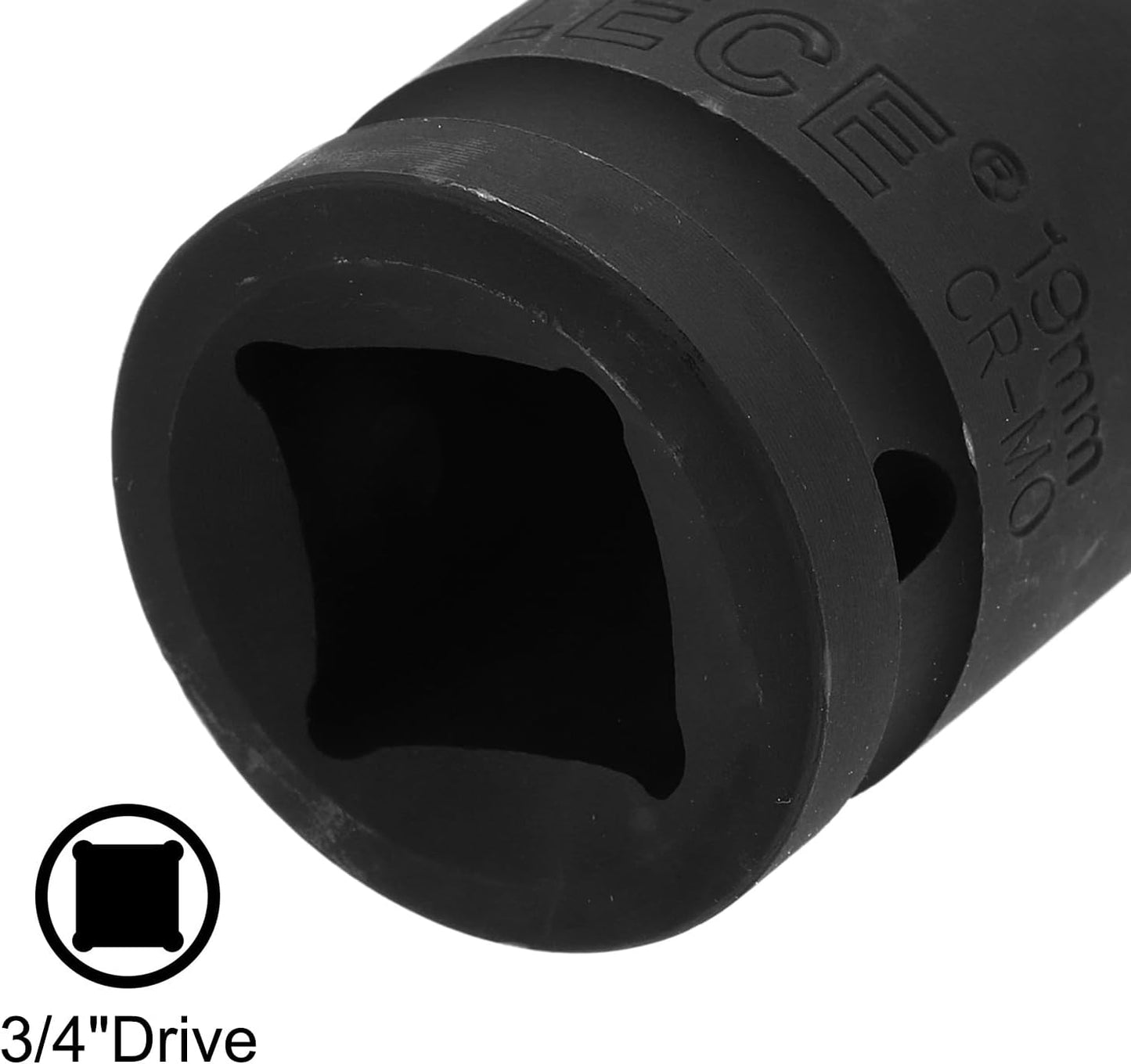 Enchufe impacto profundo 3/4 pulg acero CR-MO